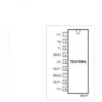 AMPLIFICATOR AUDIO IN PUNTE 3W