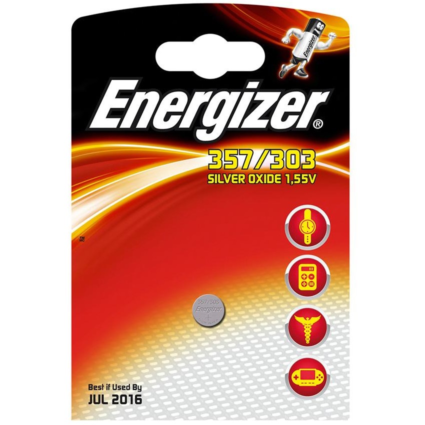 Baterie alcalina 7638900252989 , ENERGIZER, 357/303