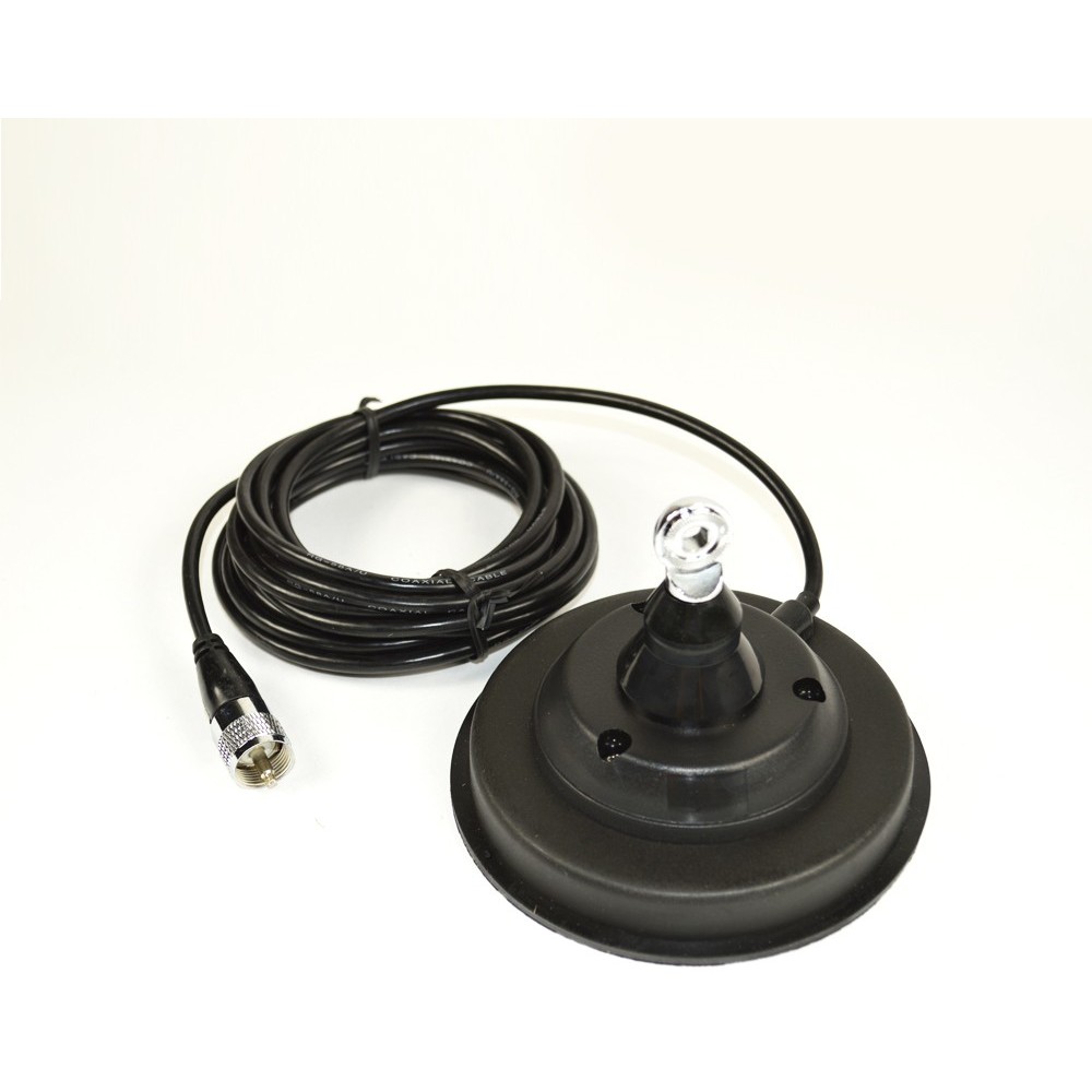 baza magnetica 120/DV 125mm, cablu 4m si mufa PL259