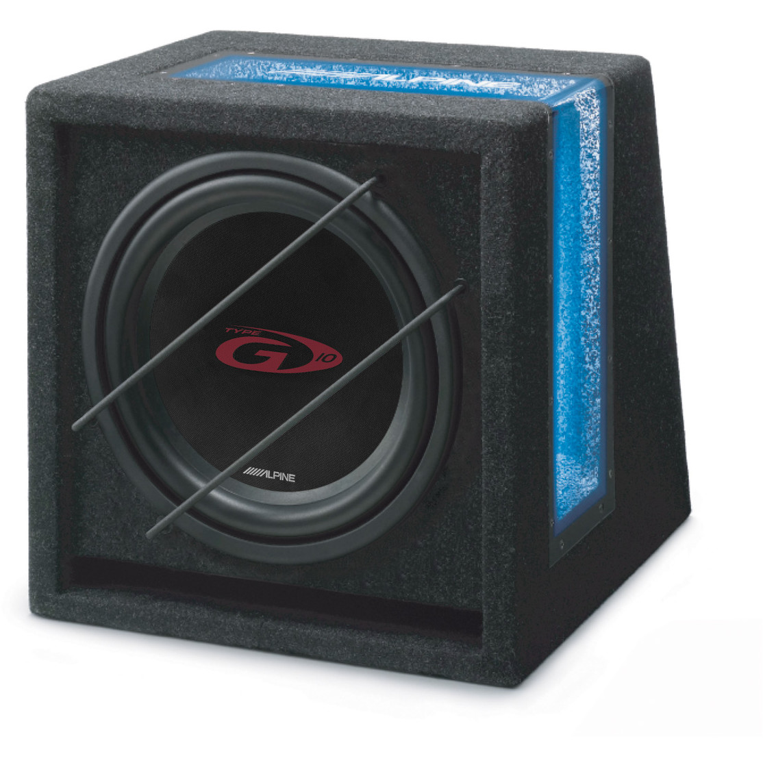 Boxe auto SBG-1044BR, Subwoofer auto Bass Reflex, 25 cm