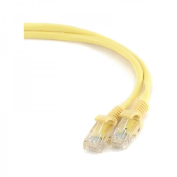 Cablu Gembird retea UTP cat. 5E, 0.5m, Galben