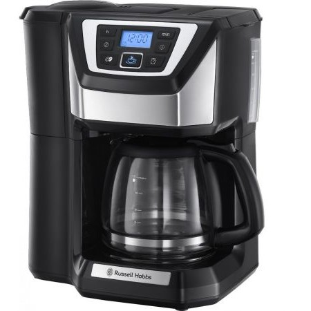 Cafetiera 22000-56, 1025 W, 1.25 l, 12 cesti, negru-argintiu