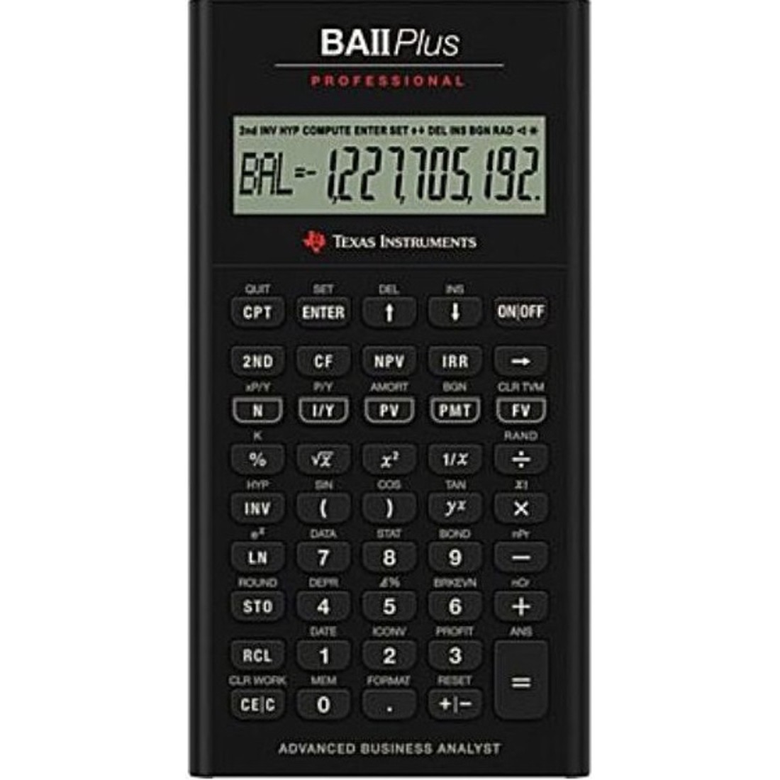 Calculator de Birou BAII Plus Professional