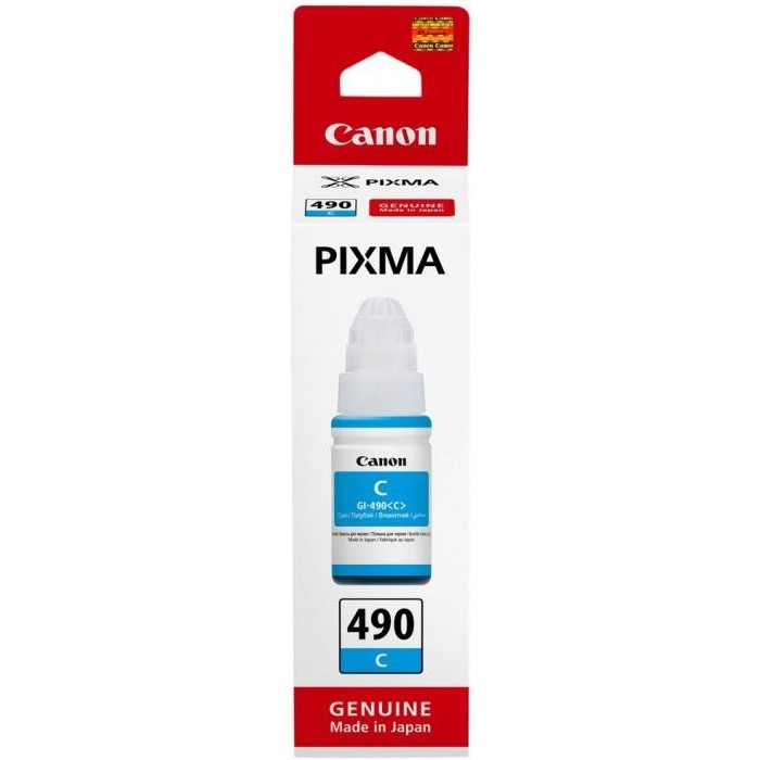 CANON GI-490 CYAN INKJET BOTTLE