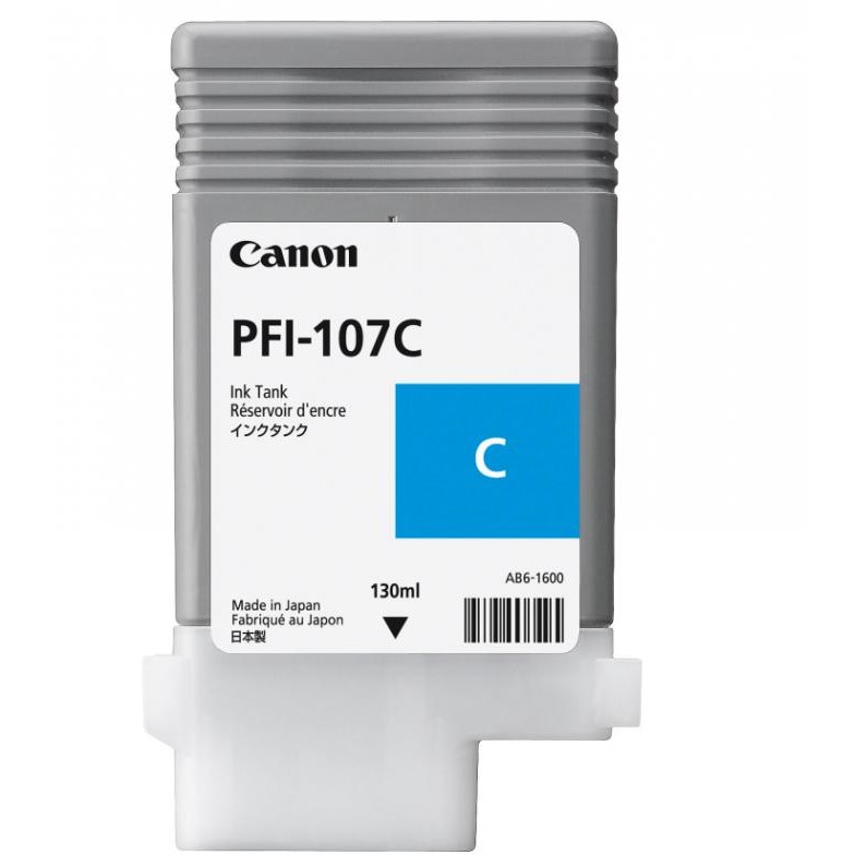 CANON PFI-107C CYAN INKJET CARTRIDGE