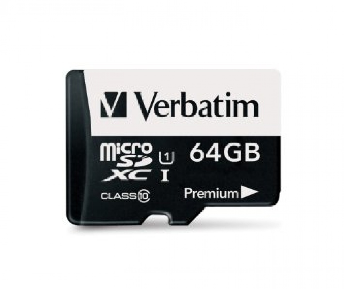 Card de memorie microSDXC Premium 64GB Clasa 10 UHS-i U1 cu adaptor SD