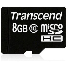 Card memorie micro SDHC, 8 GB, clasa 10