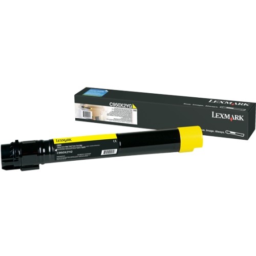 Cartus toner C950X2YG, yellow