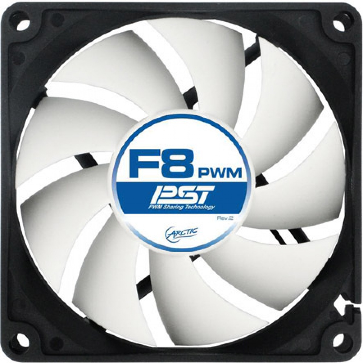 Case Fan 80 mm Arctic F8 PWM PST VPack