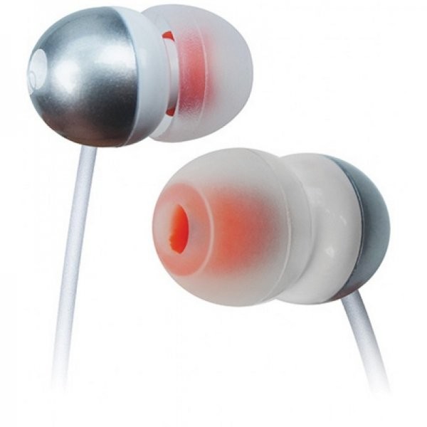 Casti Casti CYGNETT In-Ear SpaceBuds, Argintiu cu Alb