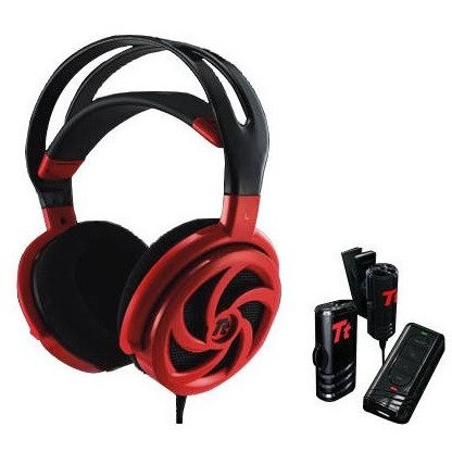 Casti gaming Gaming Tt eSPORTS Shock Spin HD Red