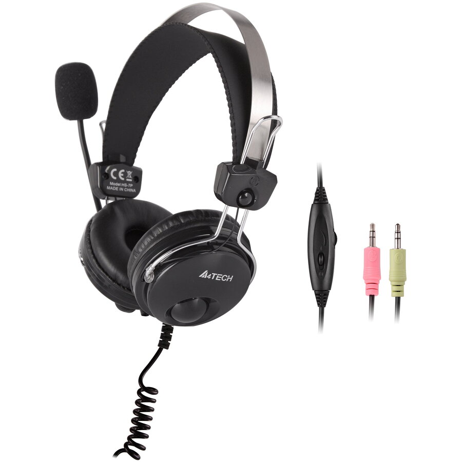 Casti Over-Head HS-7P Black