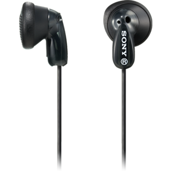 Casti MDR-E9LP, Casti in-ear cu fir, negru, Jack 3.5mm