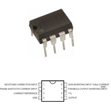 CIRCUIT CORECTIE EST-VEST TDA4950