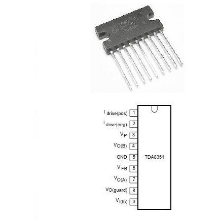 CIRCUIT DEFLEXIE VERTICALA DC COUPLED