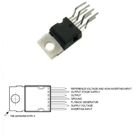 CIRCUIT DEFLEXIE VERTICALA