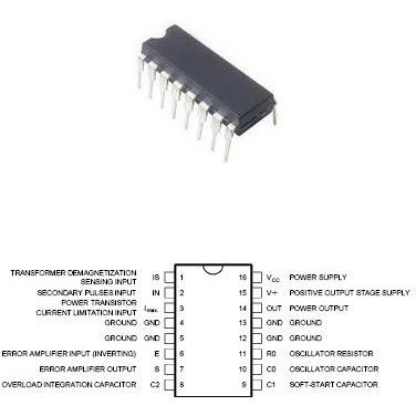 CONTROLLER SURSA ALIMENTARE IN COMUT TEA2261