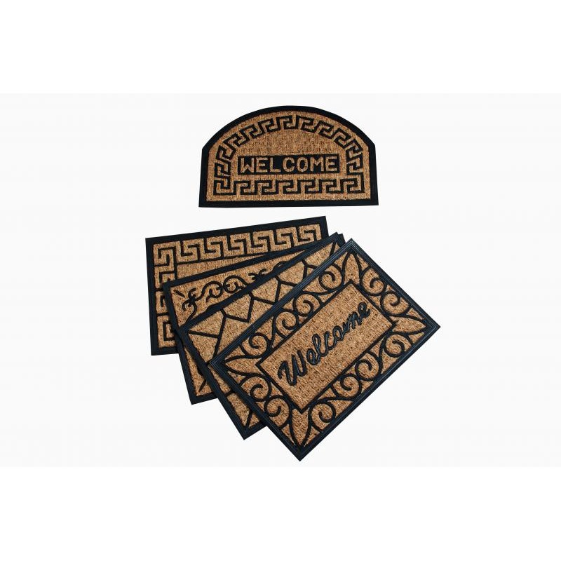 COVORAS INTR.60X40 CM,CAUCIUC+NUCA COCOS