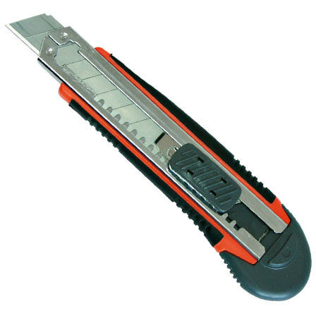 CUTTER CAUCIUCAT 18MM X 3 LAME CU BLOCATO