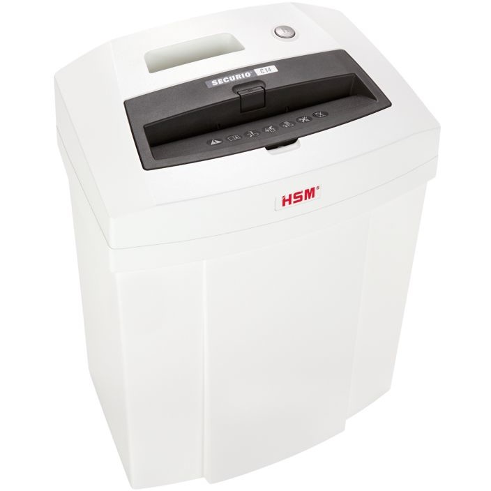 Distrugator documente HSM Securio C14 - cross cut 4 x 25mm/ 5-6 sheets 80 g/ 20 l bin