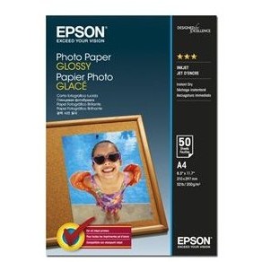 Hartie foto C13S042539 Lucioasa A4, 50 coli, 200g/m2