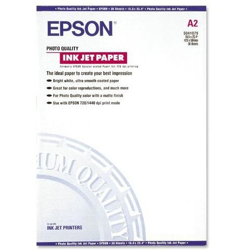 Hartie foto Quality Inkjet mata A2, 30 coli