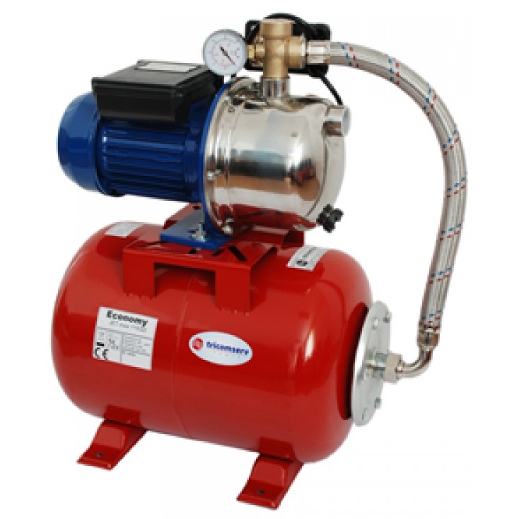 Hidrofor cu pompa din inox, autoamorsanta, Economy Jetinox 110/50, 1100 W