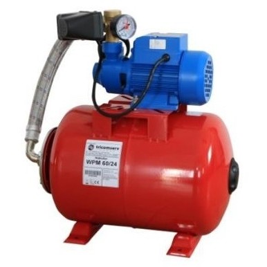Hidrofor cu pompa periferica, WPM 60/24, 24 L, 370 W