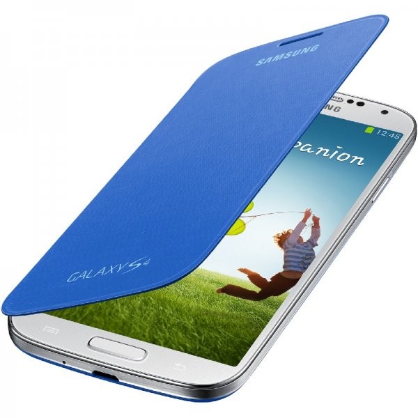 Husa Husa protectie Samsung EF-FI950BCEGWW Albastru pentru i9500 Galaxy S4 si i9505 Galaxy S4