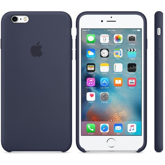 Husa iPhone 6s Plus Silicone Case - Midnight Blue