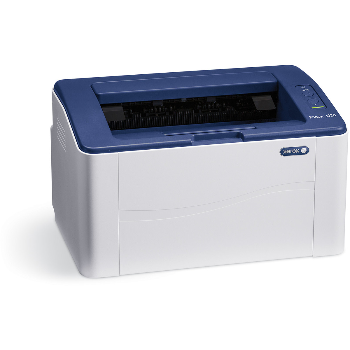 Imprimanta laser monocrom Phaser 3020BI A4 WiFi Alb/Albastru