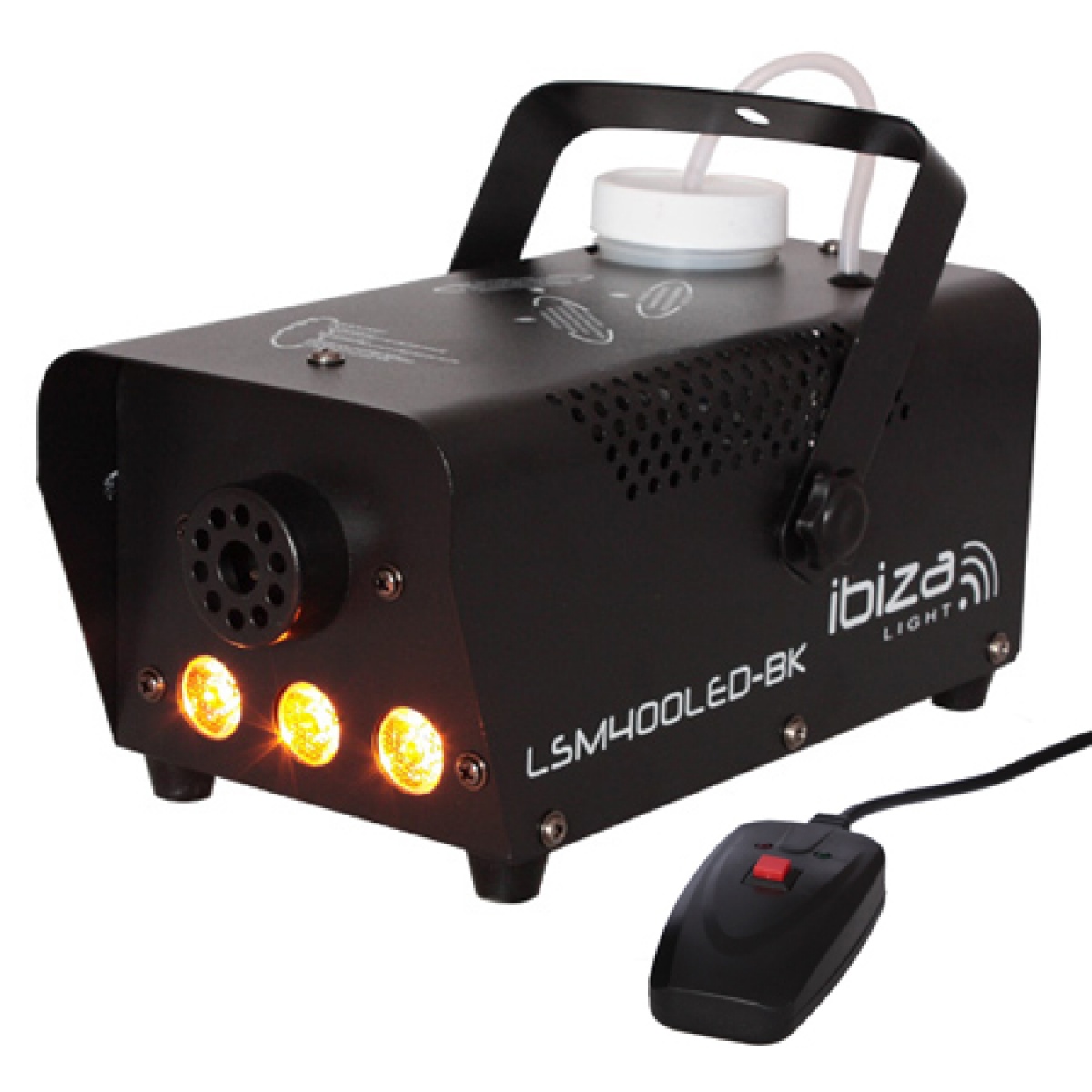 MASINA FUM CU LED-URI 400W NEGRU