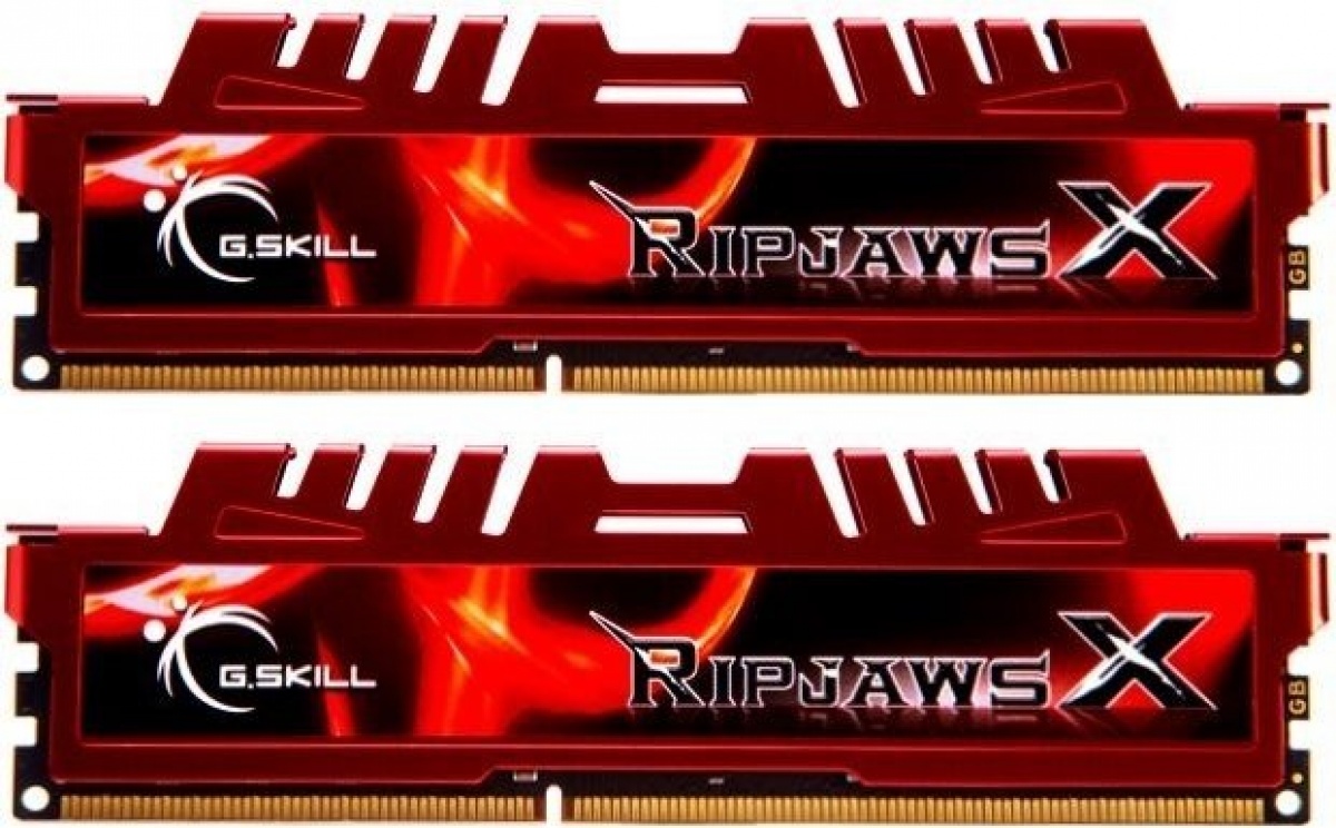 Memorie RipjawsX Red 16GB DDR3 1600 MHz CL10 Dual Channel Kit