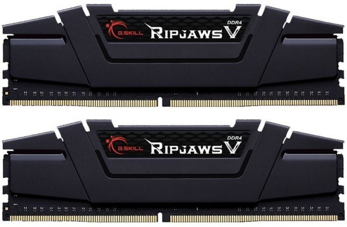 Memorie RipjawsV Black 16GB DDR4 3200 MHz CL16 Dual Channel Kit