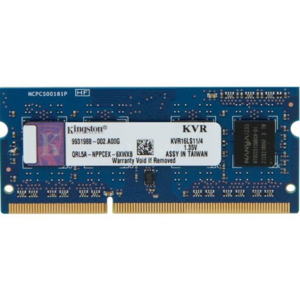 Memorie laptop 4GB DDR3L 1600MHz CL11
