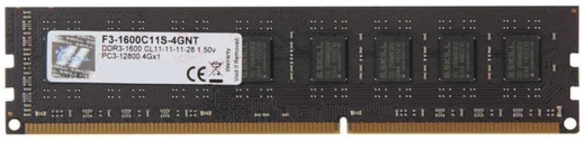 Memorie 4GB DDR3 1600MHZ CL11