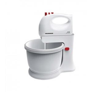Mixer cu bol HMB-350BG Charm  300W 5 viteze plus turbo 2.5l alb / visiniu