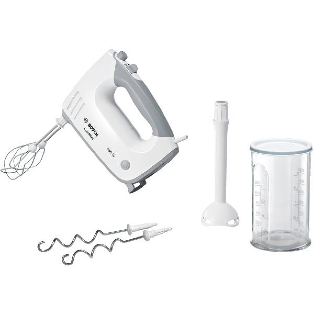 Mixer MFQ36440 450W 5 viteze Turbo Alb/Gri