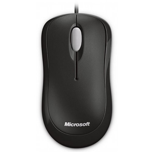 Mouse Basic, Wired, Optic, PS2/USB, Negru