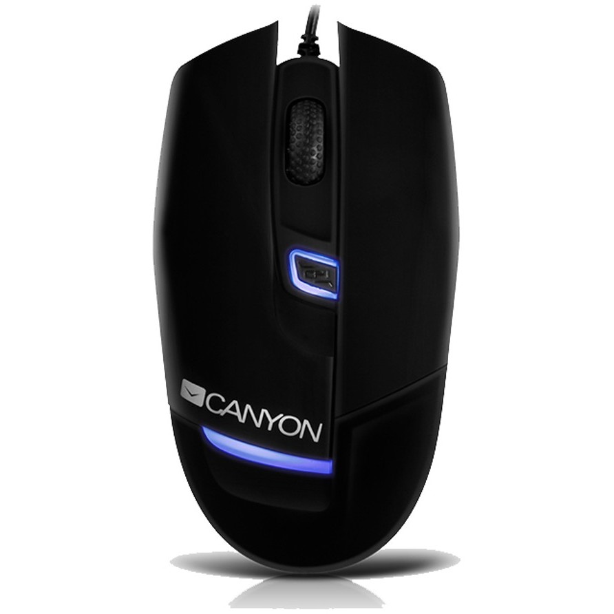 Mouse CNS-SGM4B Jedi, optic USB, 1600dpi, negru