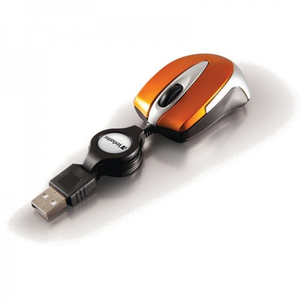 Mouse Go Mini Optical Travel Mouse - Volcanic Orange