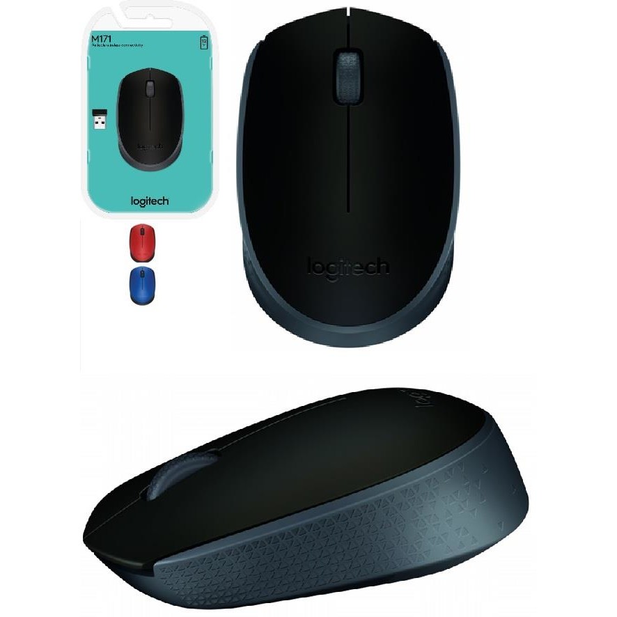 Mouse Wireless M171 Black