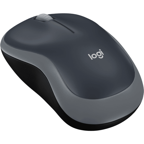 Mouse Wireless M185 Grey