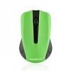 Mouse MC-WM9 M-MC-0WM9-180 optic, wireless, 1200 dpi, negru-verde
