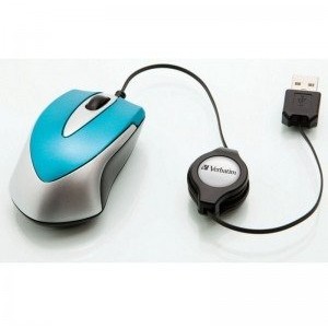 Mouse Optic Mini Travel 1000 DPI Albastru