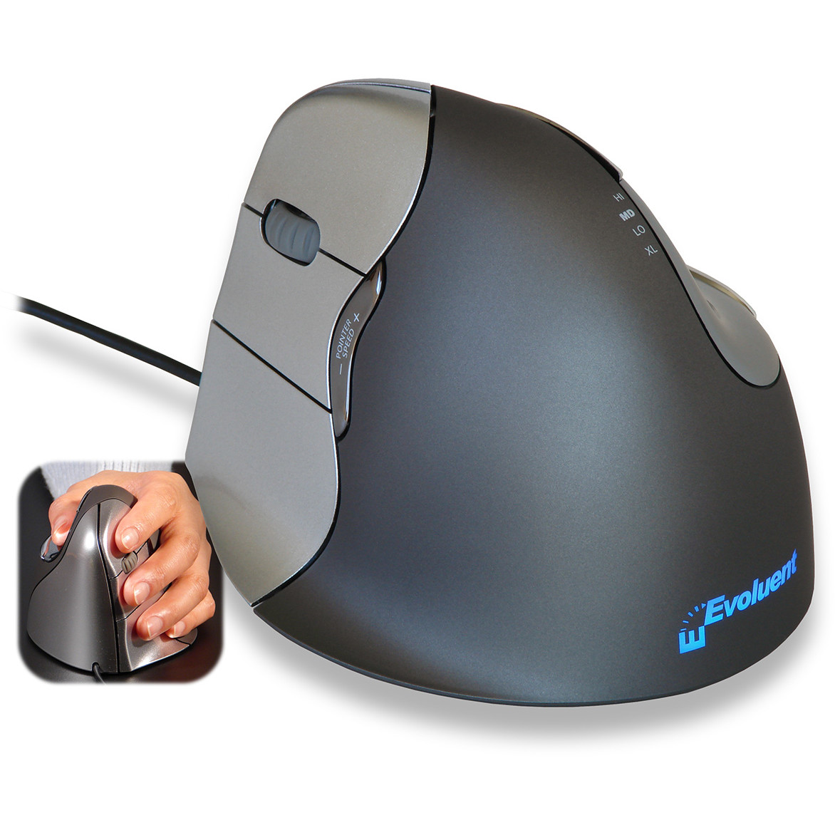 Mouse Vertical Mouse 4, pentru mana stanga