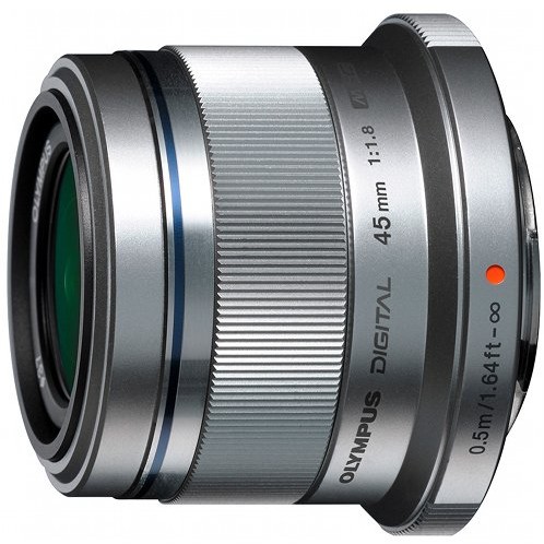 Obiectiv M.Zuiko Digital 45mm 1:1.8 / ET-M4518 silver