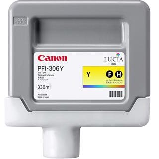 Pigment Ink Tank PFI-306 Yellow iPF8300/8300S/8400/8400S/8400SE/9400/9400S