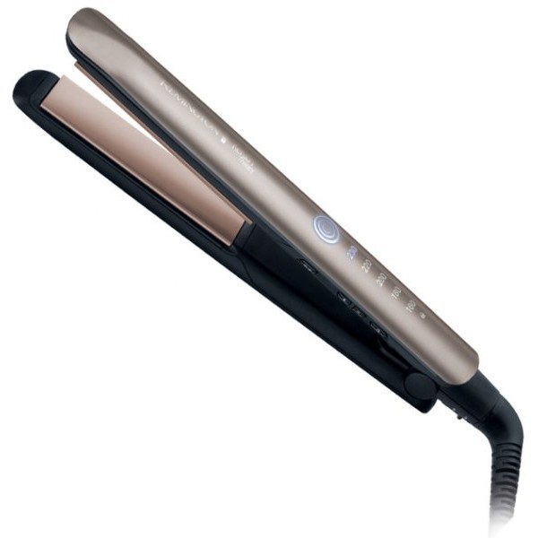 Placa de indreptat parul S8590 Keratin Protective Technology 230 grade Auriu