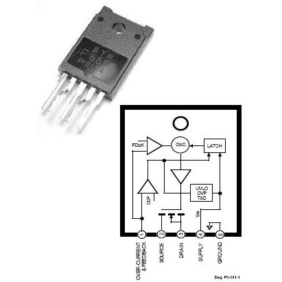 REGULATOR SURSA TENSIUNE FLYBACK SKN 650V 90W